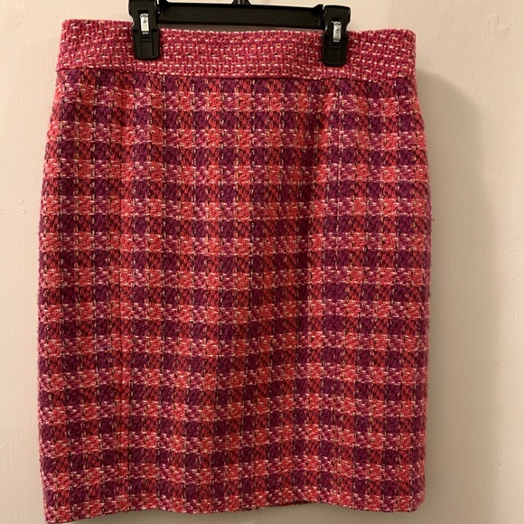 Tory Burch Dresses & Skirts - Tory Burch women tweed pattern skirt size 10